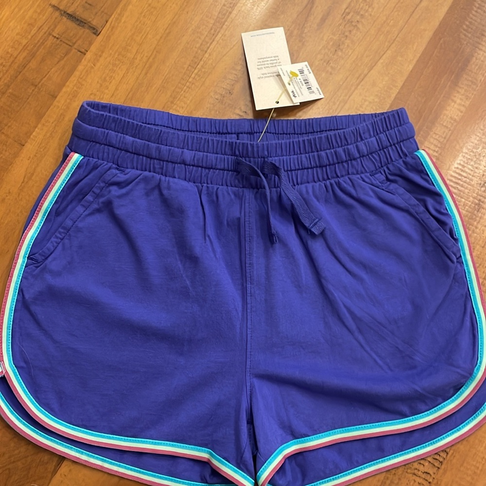 Tea Collection Blue Retro Shorts 8, NWT
